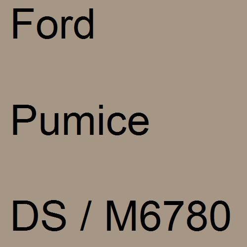 Ford, Pumice, DS / M6780.